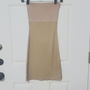 SPANX nude strapless slip